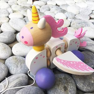 獨角獸木製學步車❤ 兒童節、聖誕節、生日禮、彌月禮