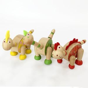木製冒險小恐龍-三入B款❤ 感恩節、聖誕節、生日禮(完售)